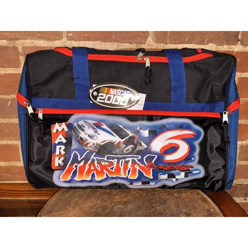 NASCAR‎ 2000 Mark Martin Vintage #6 Valvoline Duffle Bag Travel Gym NWT
